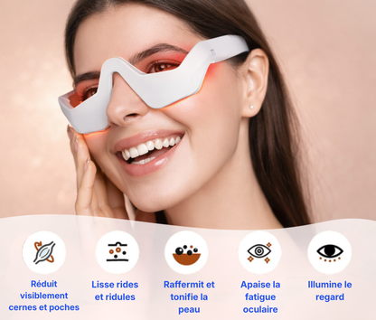 Regard visiblement reposé en 10 minutes par jour