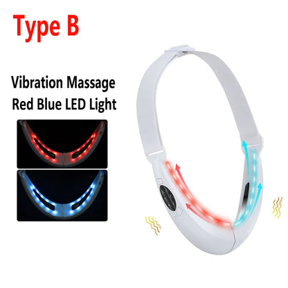 Transform Your Look with the Electric V Face Lifting Beauty Device - 6 Modes & 8 Levels of EMS Micro-Current for Double Chin Removal and Skin Care